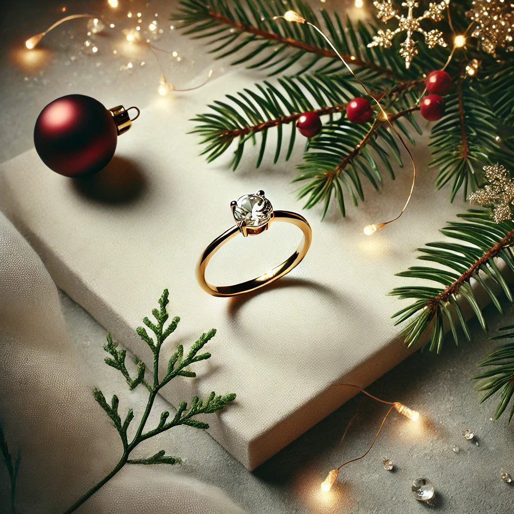 Gold Rings with Gemstones: A Unique Christmas Gift